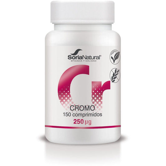 Cromo 150 Comprimidos | Soria Natural - Dietetica Ferrer