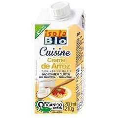 Cuisine Creme de Arroz Bio 200 ml | Isola Bio - Dietetica Ferrer