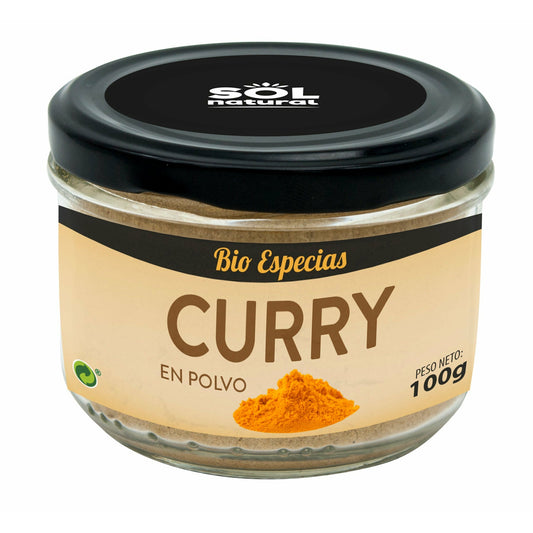 Curry En Polvo Bio 100 gr | Sol Natural - Dietetica Ferrer