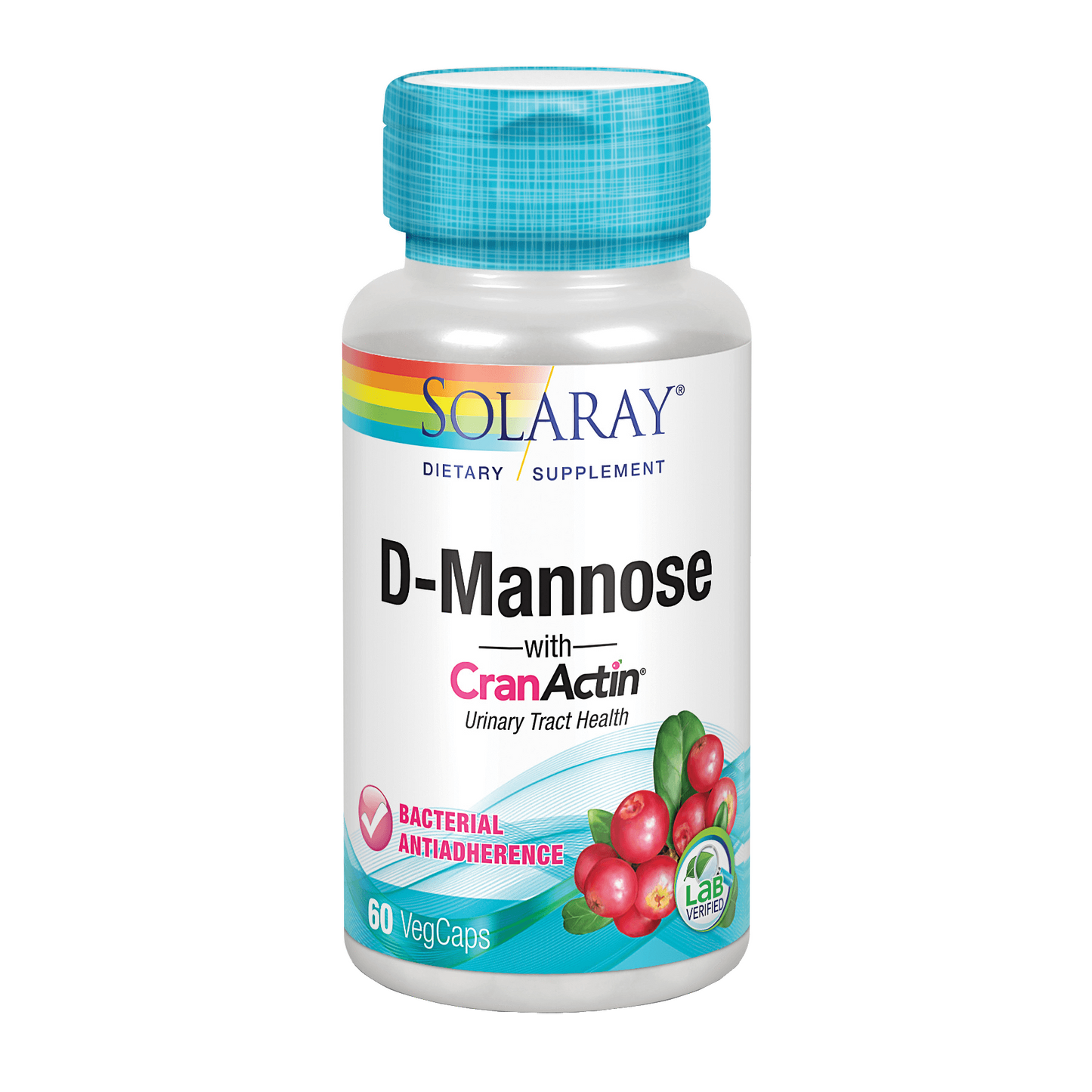 D-Mannose Cranactin 60 Capsulas | Solaray - Dietetica Ferrer