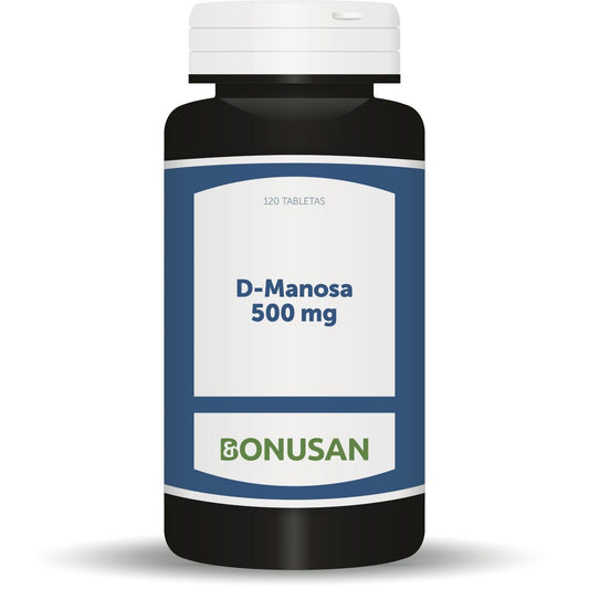 D Manosa 500 mg 120 Tabletas | Bonusan - Dietetica Ferrer