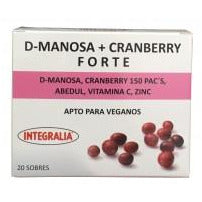 D-Manosa Cranberry Forte 20 sobres | Integralia - Dietetica Ferrer