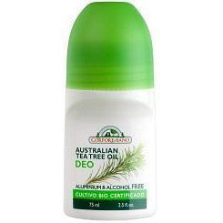 Desodorante Roll-On Aceite Arbol del Te 75 ml | Corpore Sano - Dietetica Ferrer