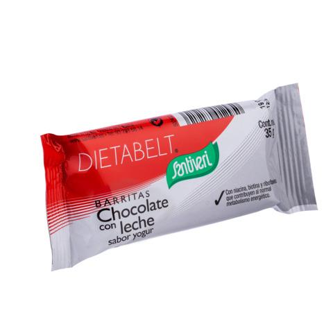 Dietabelt Barritas Chocolate Con Leche Caja 16 unidades | Santiveri - Dietetica Ferrer