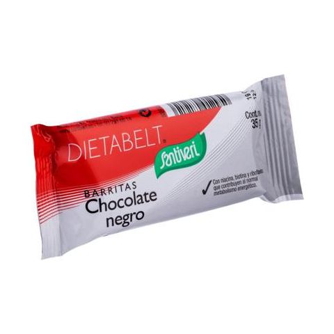 Dietabelt Barritas Chocolate Negro Caja 16 unidades | Santiveri - Dietetica Ferrer