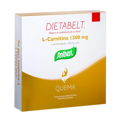 Dietabelt L-Carnitina Liquida 1500 10 viales| Santiveri - Dietetica Ferrer