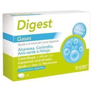 Digest Gases 60 Comprimidos | Eladiet - Dietetica Ferrer