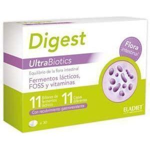 Digest Ultrabiotics 30 Comprimidos | Eladiet - Dietetica Ferrer