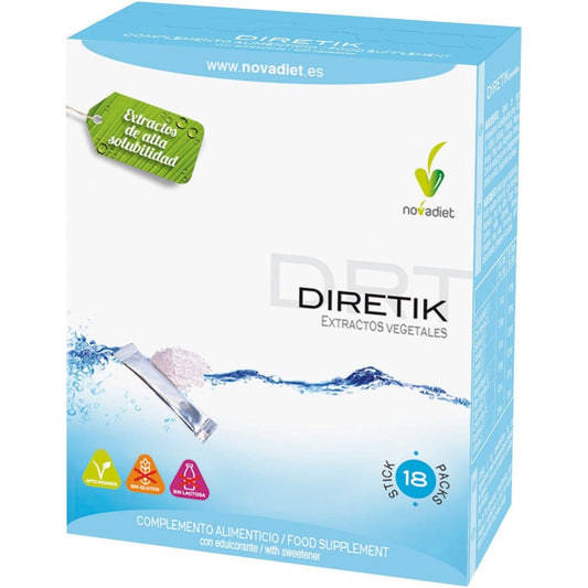 Diretik 18 sticks | Novadiet - Dietetica Ferrer