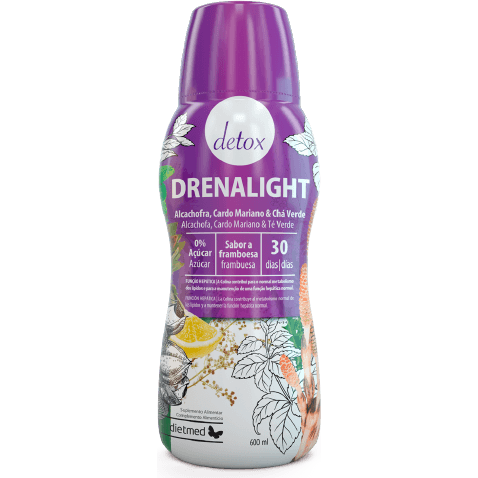 Drenalight Detox 600 ml | Dietmed - Dietetica Ferrer