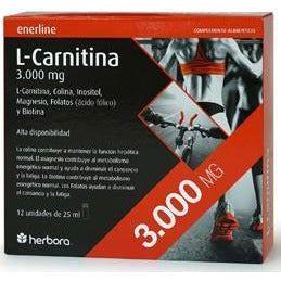 L-Carnitina 3000 12 ampollas | Herbora - Dietetica Ferrer