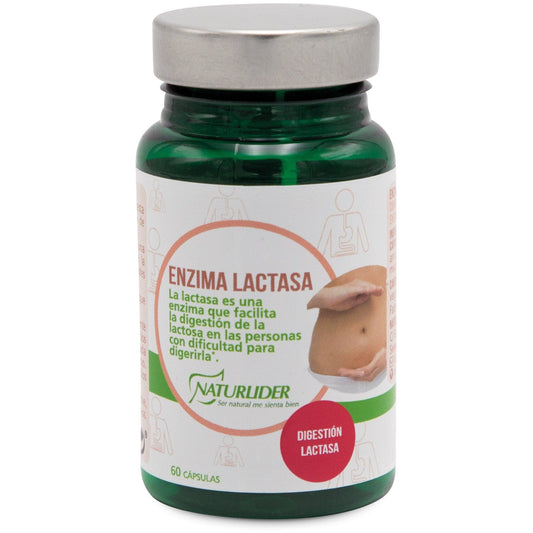 Enzima Lactasa 5000 FCC 60 cápsulas | Naturlider - Dietetica Ferrer