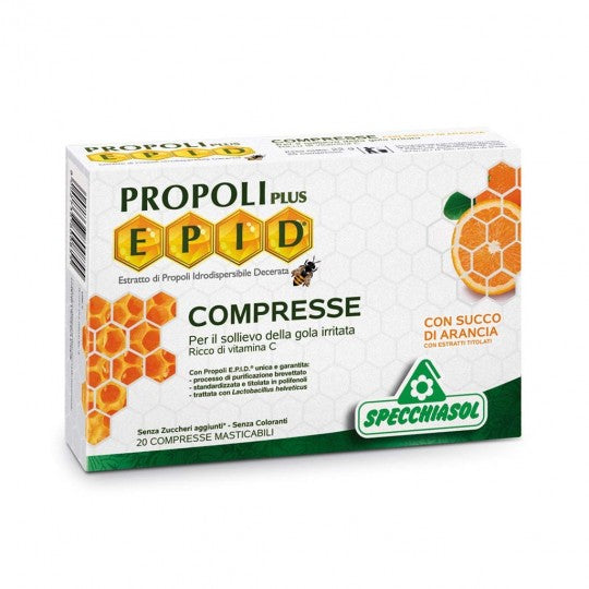 Epid Naranja 20 Comprimidos | Specchiasol - Dietetica Ferrer