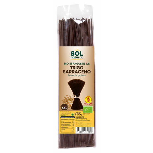 Espaguetis de Trigo Sarraceno 250 gr | Sol Natural - Dietetica Ferrer