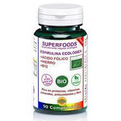 Espirulina con Acido Folico Bio 90 Comprimidos | Robis - Dietetica Ferrer