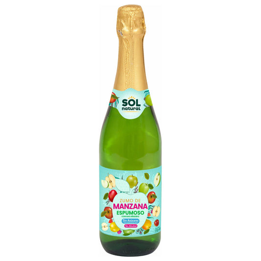 Espumoso de Manzana sin Alcohol 750 ml | Sol Natural - Dietetica Ferrer