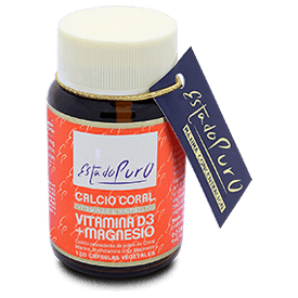 Estado Puro Calcio Coral Vitamina D3 Magnesio 120 Capsulas | Tongil - Dietetica Ferrer