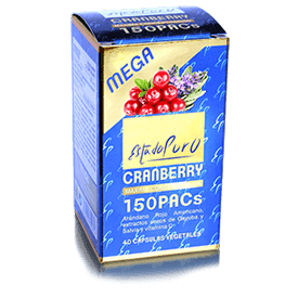 Estado Puro Cranberry Mega 150 40 Capsulas | Tongil - Dietetica Ferrer