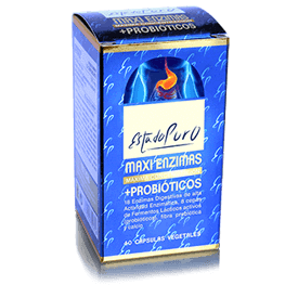 Estado Puro Maxi Enzimas Probioticos 40 Capsulas | Tongil - Dietetica Ferrer