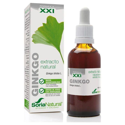 Extracto de Ginkgo Biloba 50 ml | Soria Natural - Dietetica Ferrer