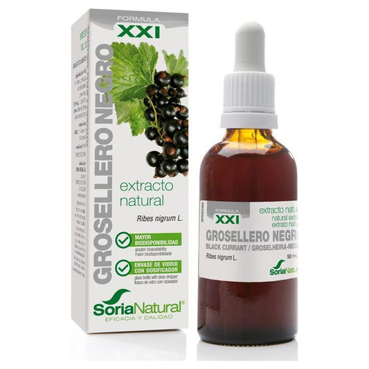 Extracto de Grosellero Negro 50 ml | Soria Natural - Dietetica Ferrer