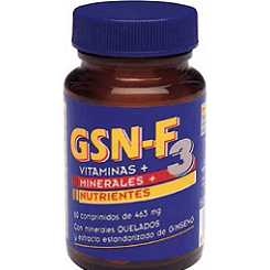 F3 60 Comprimidos | GSN - Dietetica Ferrer