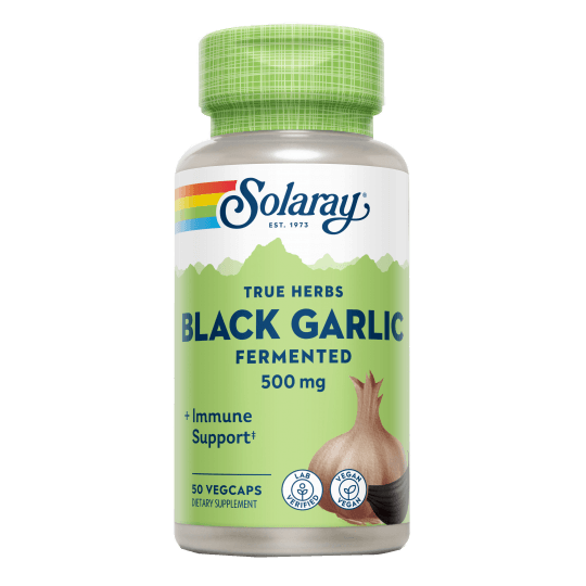 Fermented Black Garlic 50 capsulas | Solaray - Dietetica Ferrer