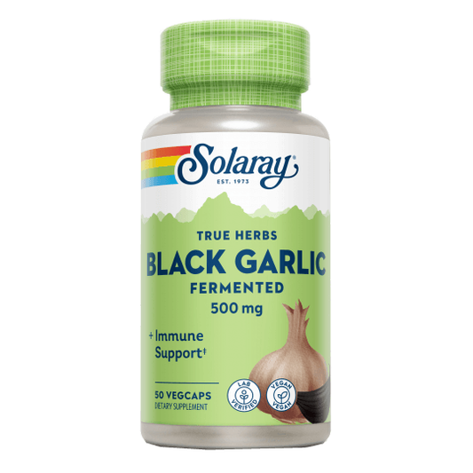 Fermented Black Garlic 50 capsulas | Solaray - Dietetica Ferrer