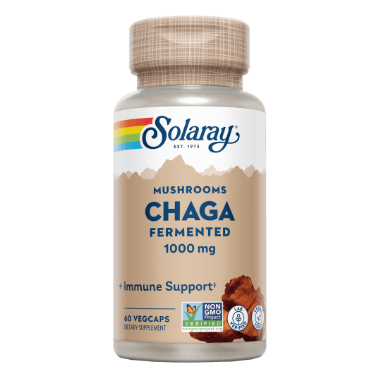 Fermented Chaga 60 Vegcaps | Solaray - Dietetica Ferrer