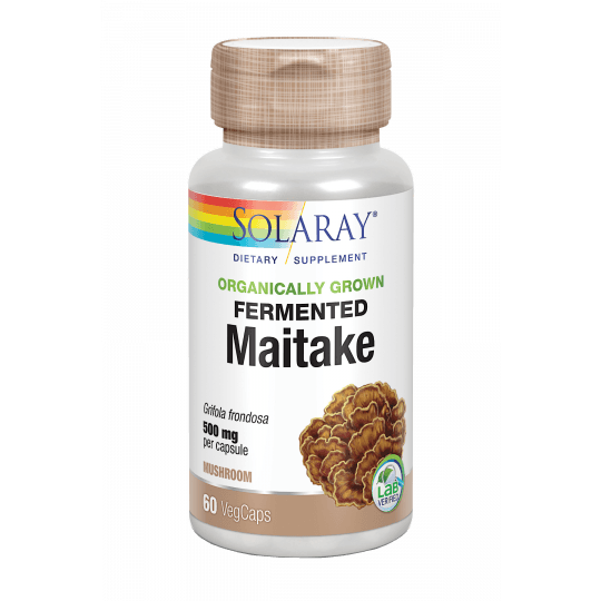 Fermented Maitake 500 mg 60 Capsulas | Solaray - Dietetica Ferrer