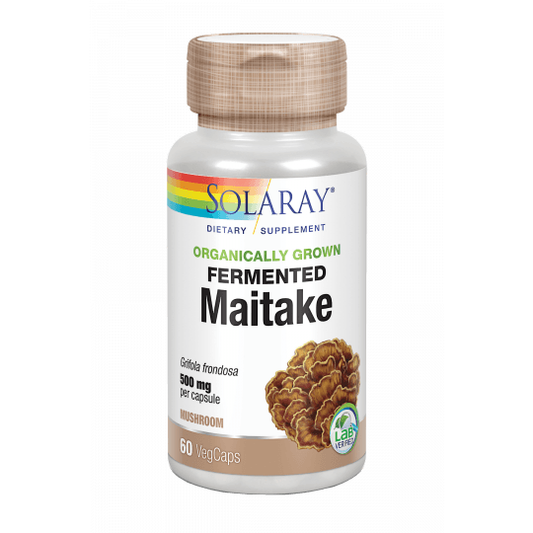 Fermented Maitake 500 mg 60 Capsulas | Solaray - Dietetica Ferrer