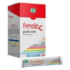 Ferrolin C Pocket Drink 24 Sobres | Esi - Dietetica Ferrer