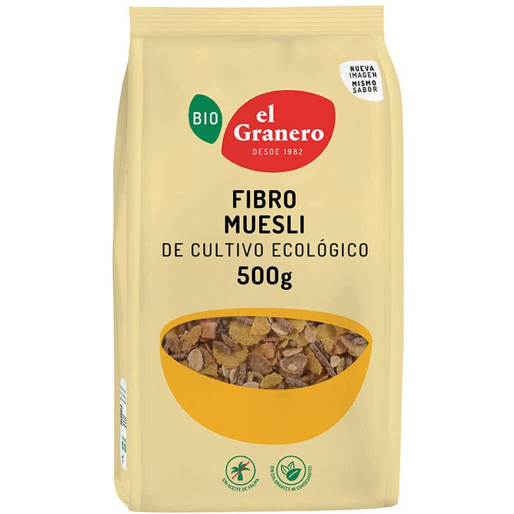 Fibro Muesli Bio 500 gr | El Granero Integral - Dietetica Ferrer