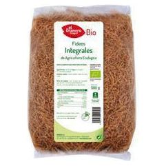 Fideos Integrales Bio 500 gr | El Granero Integral - Dietetica Ferrer