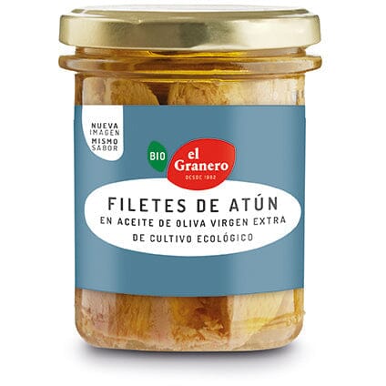 Filetes de Atun Bio 195 gr | El Granero Integral - Dietetica Ferrer