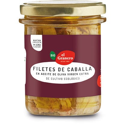 Filetes de Caballa Bio 195 G | El Granero Integral - Dietetica Ferrer