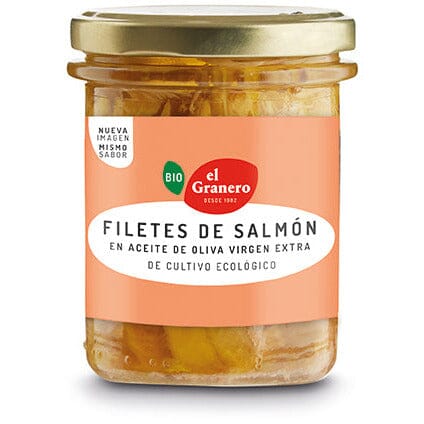 Filetes de Salmon Bio 195 gr | El Granero Integral - Dietetica Ferrer