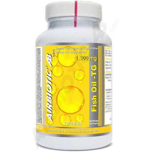 Fish Oil 1200 mg Capsulas | Airbiotic AB - Dietetica Ferrer