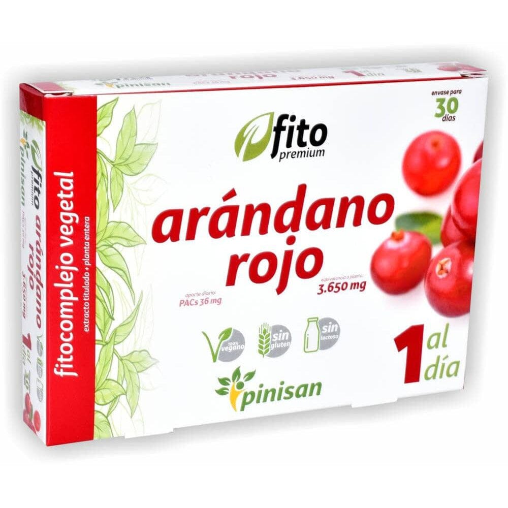 Fito Premium Arandano Rojo 30 cápsulas | Pinisan - Dietetica Ferrer