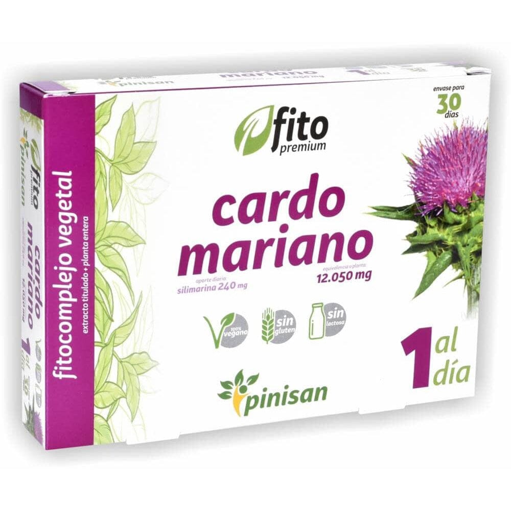 Fito Premium Cardo Mariano 30 cápsulas | Pinisan - Dietetica Ferrer