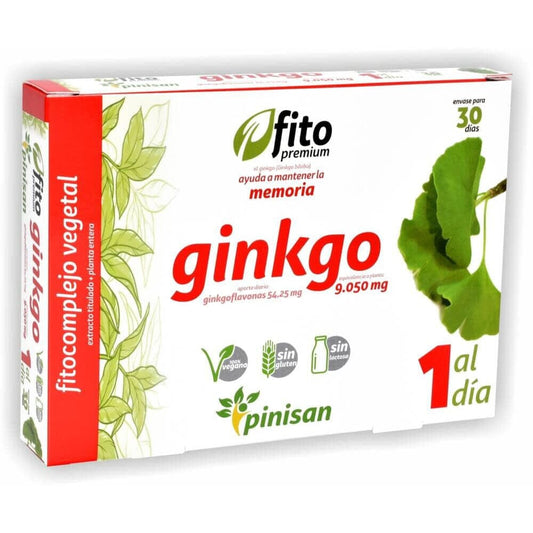 Fito Premium Ginko 30 cápsulas | Pinisan - Dietetica Ferrer