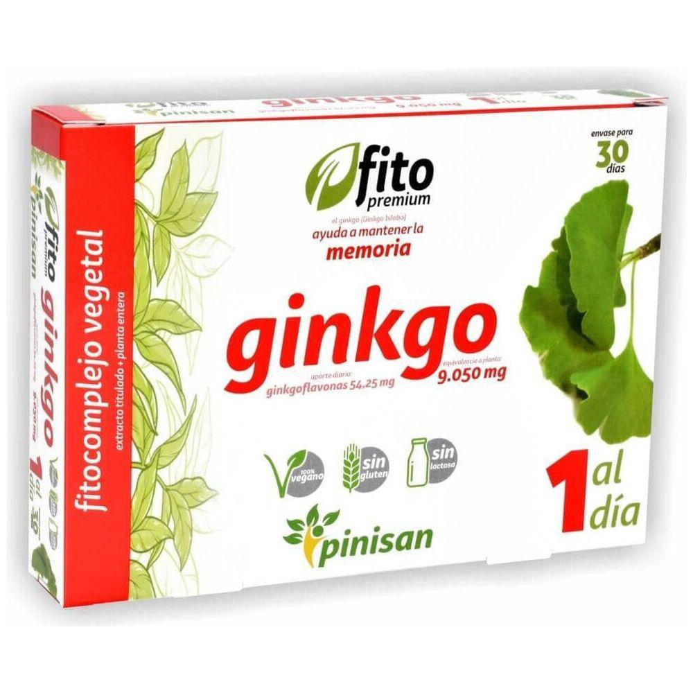 Fito Premium Ginko 30 cápsulas | Pinisan - Dietetica Ferrer