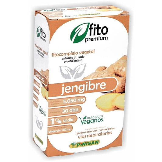 Fito Premium Jengibre 30 cápsulas | Pinisan - Dietetica Ferrer