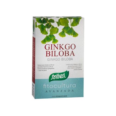 Fitocultura Ginkgo 40 Capsulas | Santiveri - Dietetica Ferrer