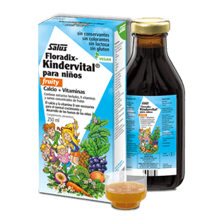 Floradix Kindervital Fruity Jarabe 250 ml | Salus - Dietetica Ferrer