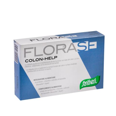 Florase Colon Help 40 Capsulas | Santiveri - Dietetica Ferrer