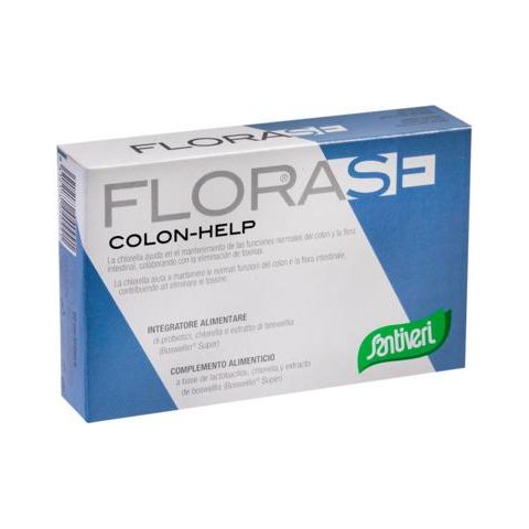 Florase Colon Help 40 Capsulas | Santiveri - Dietetica Ferrer