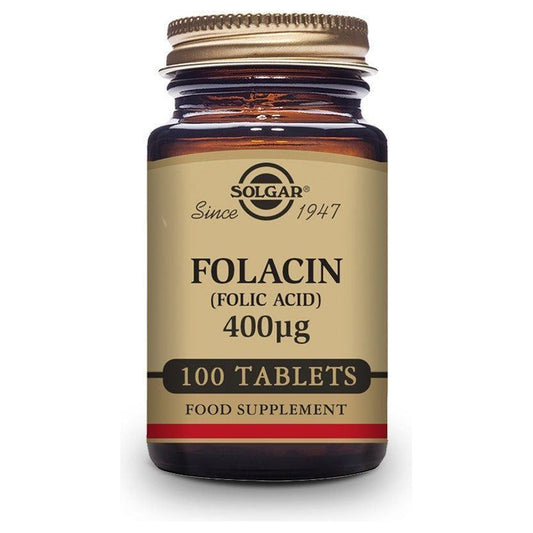 Folacin Acido Folico 400 µg | Solgar - Dietetica Ferrer