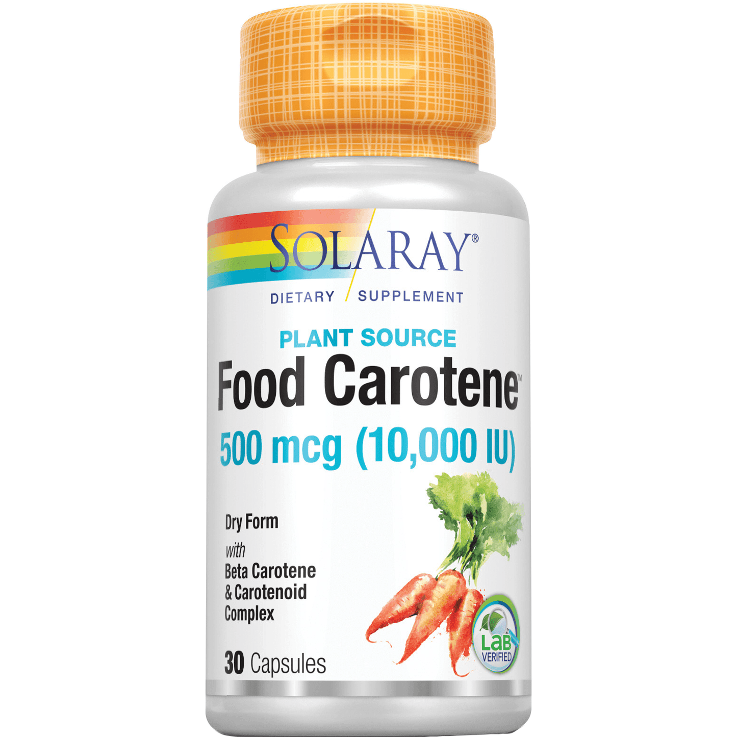 Food Carotene 30 Perlas | Solaray - Dietetica Ferrer