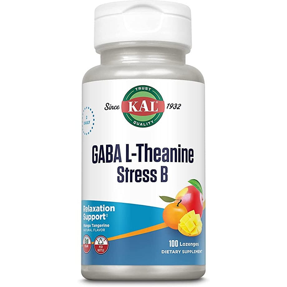 Gaba L-Theanine Stress B 100 Comprimidos | KAL - Dietetica Ferrer